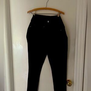 Seven Black High-Waisted Pants